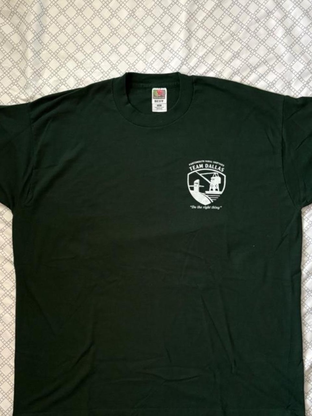 Vintage Single Stitch Portsmouth Naval Shipyard Graphic Tee XXL